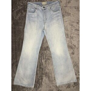 Everlane The High-Rise Flare Jeans Women 30R Light Wash Stretch Denim